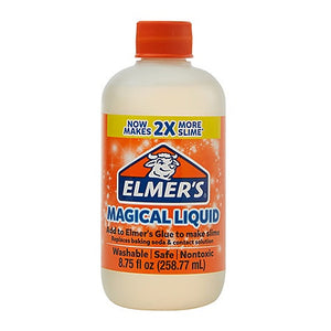 Elmers Clear Transparent School Glue 5oz Slime, Crafts Washable