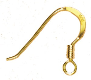 14k Plated Gold Elegance - Fishhook Earrings 8pk