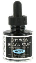 Load image into Gallery viewer, Dr. Ph. Martin&#39;s Black Star India Ink
