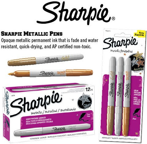 Sharpie Marker Fine - Metallic