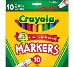 Crayola Markers, Classic Colors