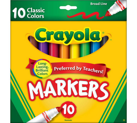 EconoCrafts: Crayola Washable Bold Markers