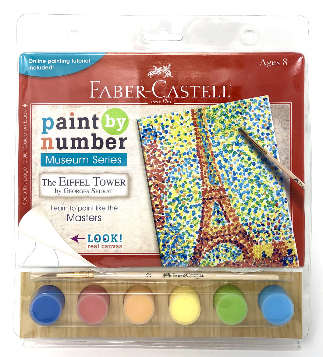 Faber-Castell Paint By Numbers Museum Series Kit