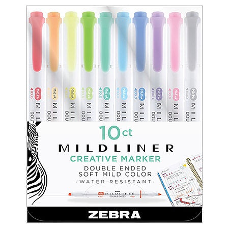 Mildliner Double Ended Highlighter Set