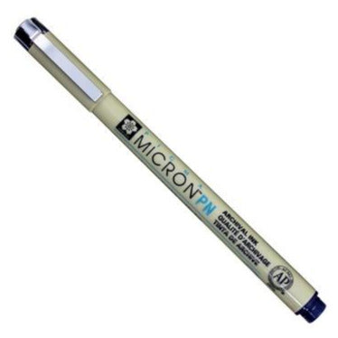 Blue/black pigma micron PN
