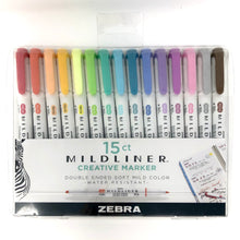Load image into Gallery viewer, Mildliner Double Ended Highlighter Set
