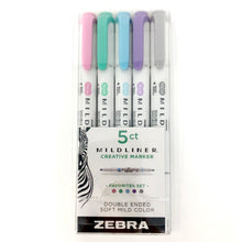 Load image into Gallery viewer, Mildliner Double Ended Highlighter Set
