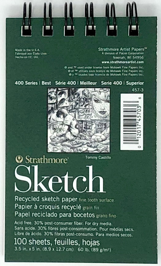 Strathmore 400 Series Recycled Toned Sketch Rolls