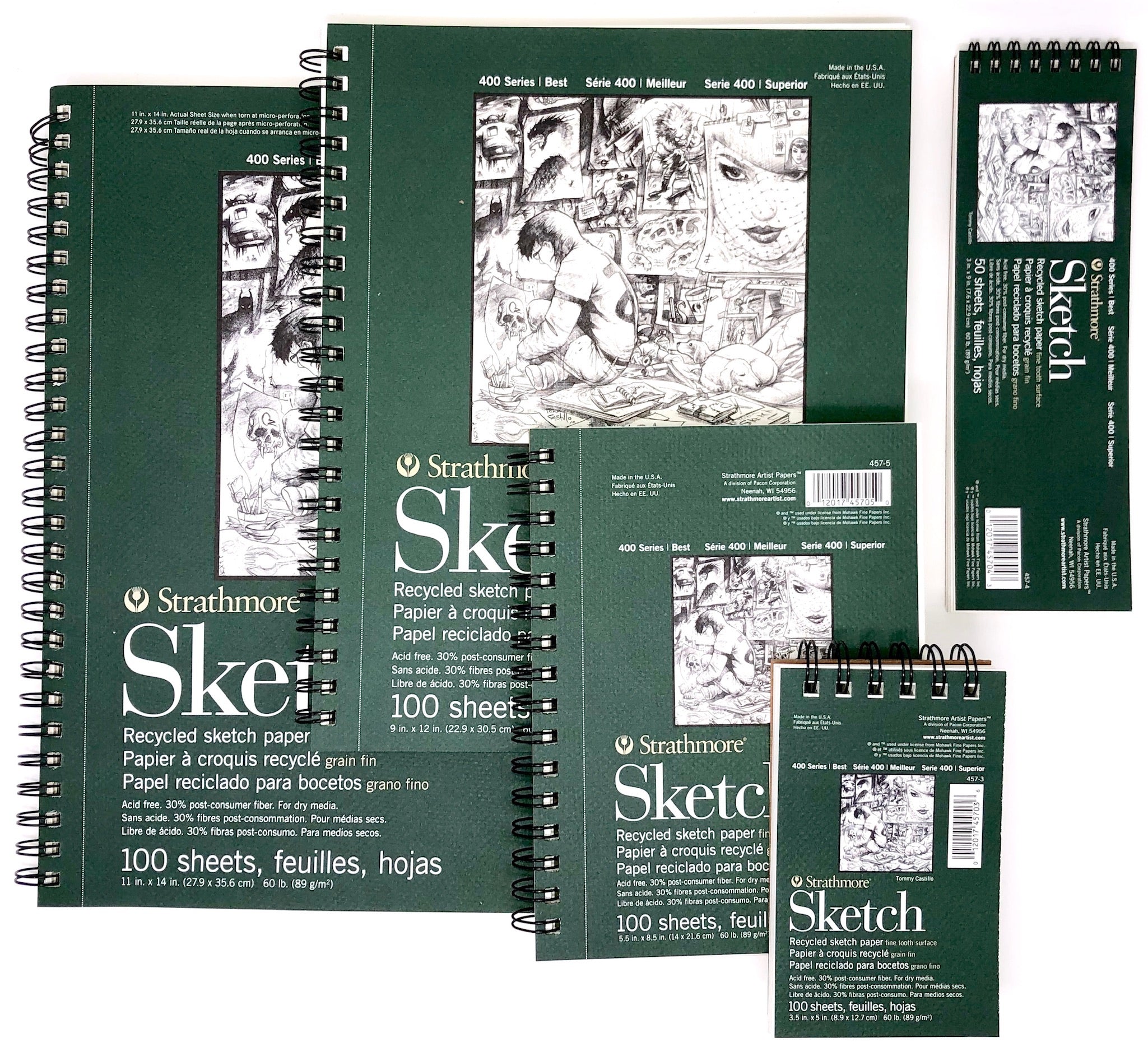 Strathmore 400 Series Sketch Pad 18x24 30 Sheets