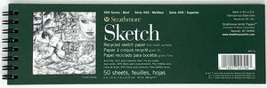 Strathmore White Sketch Pad 400, Recycled