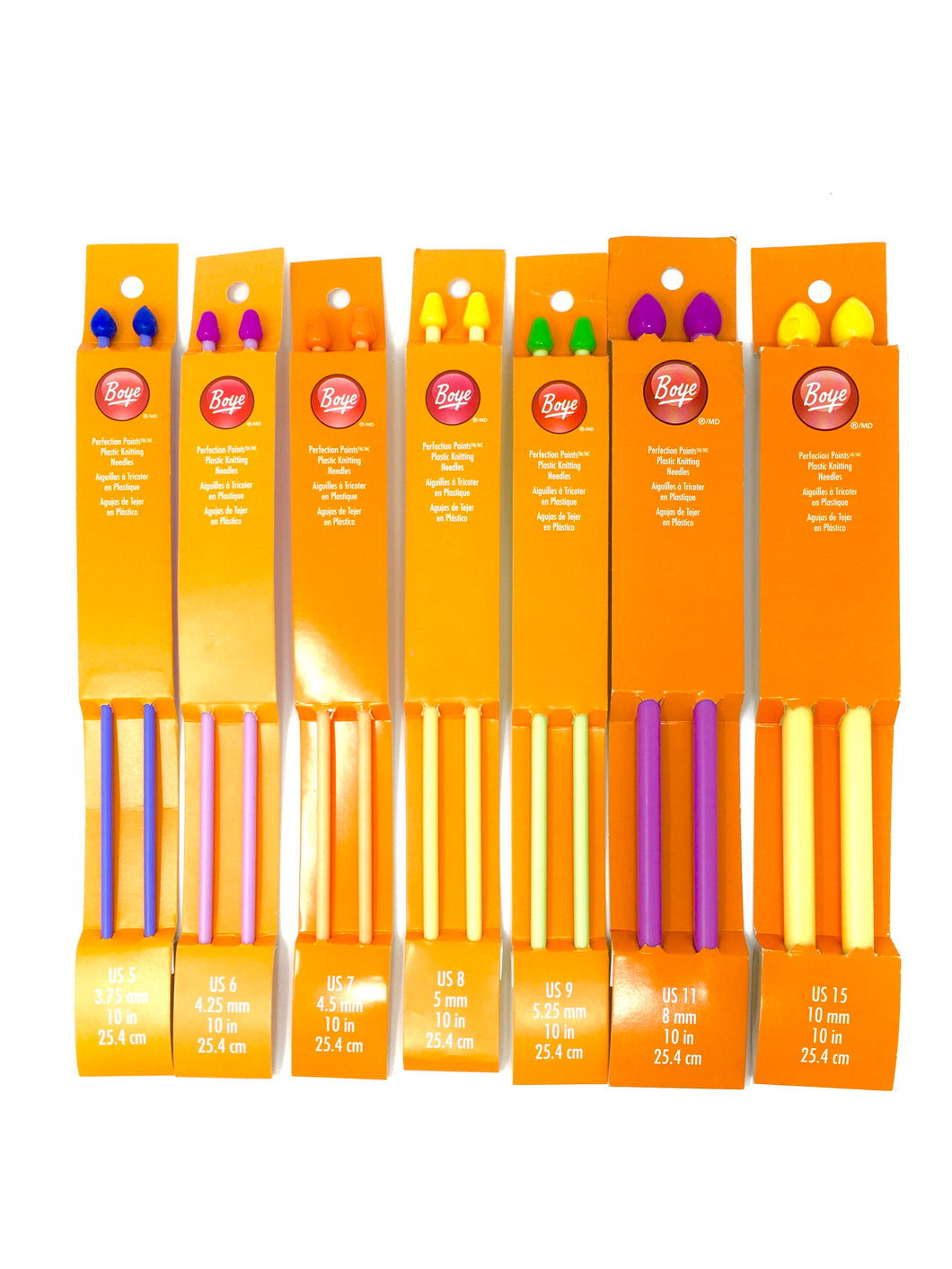 Boye Plastic Knitting Needles