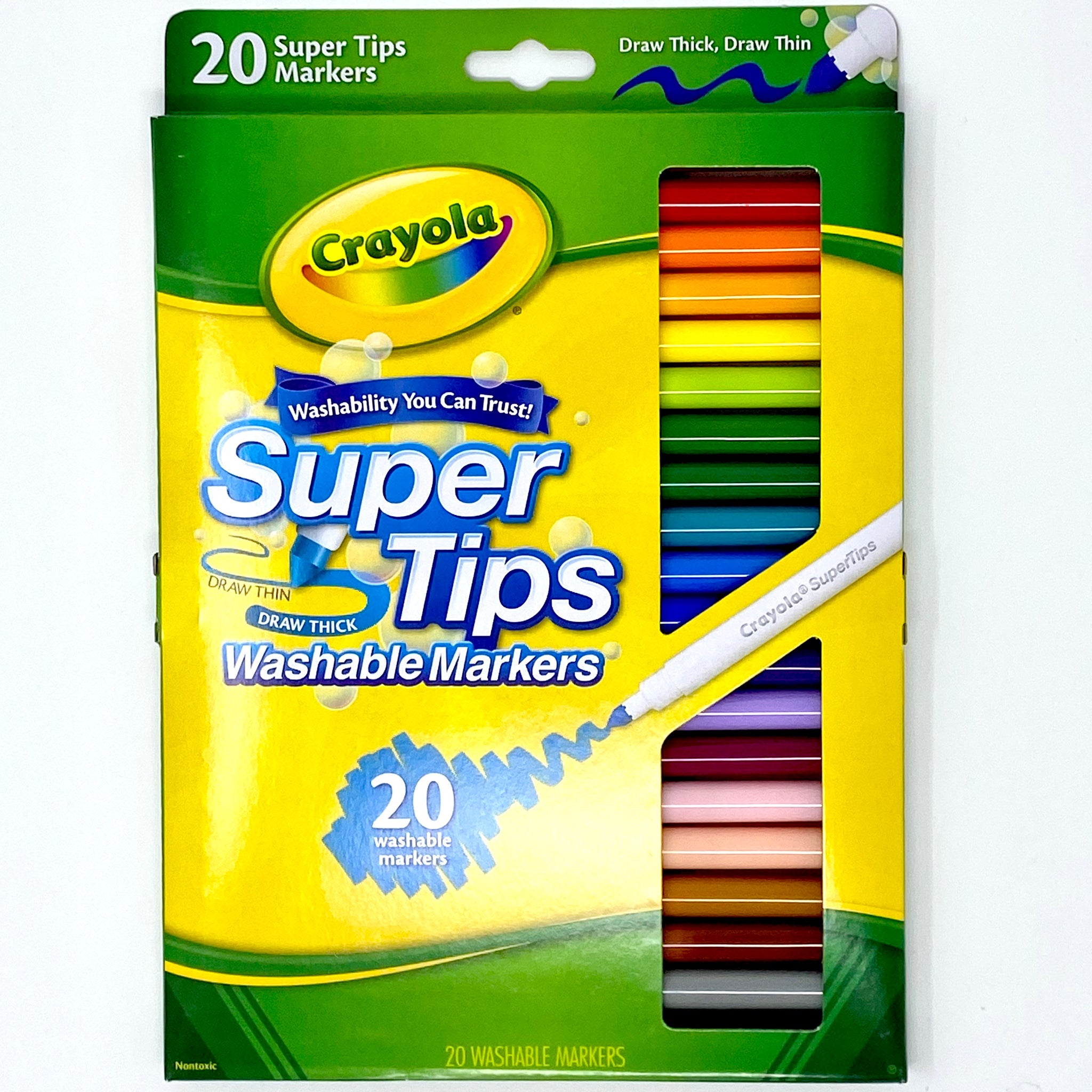 Crayola 100ct Super Tips Washable Markers